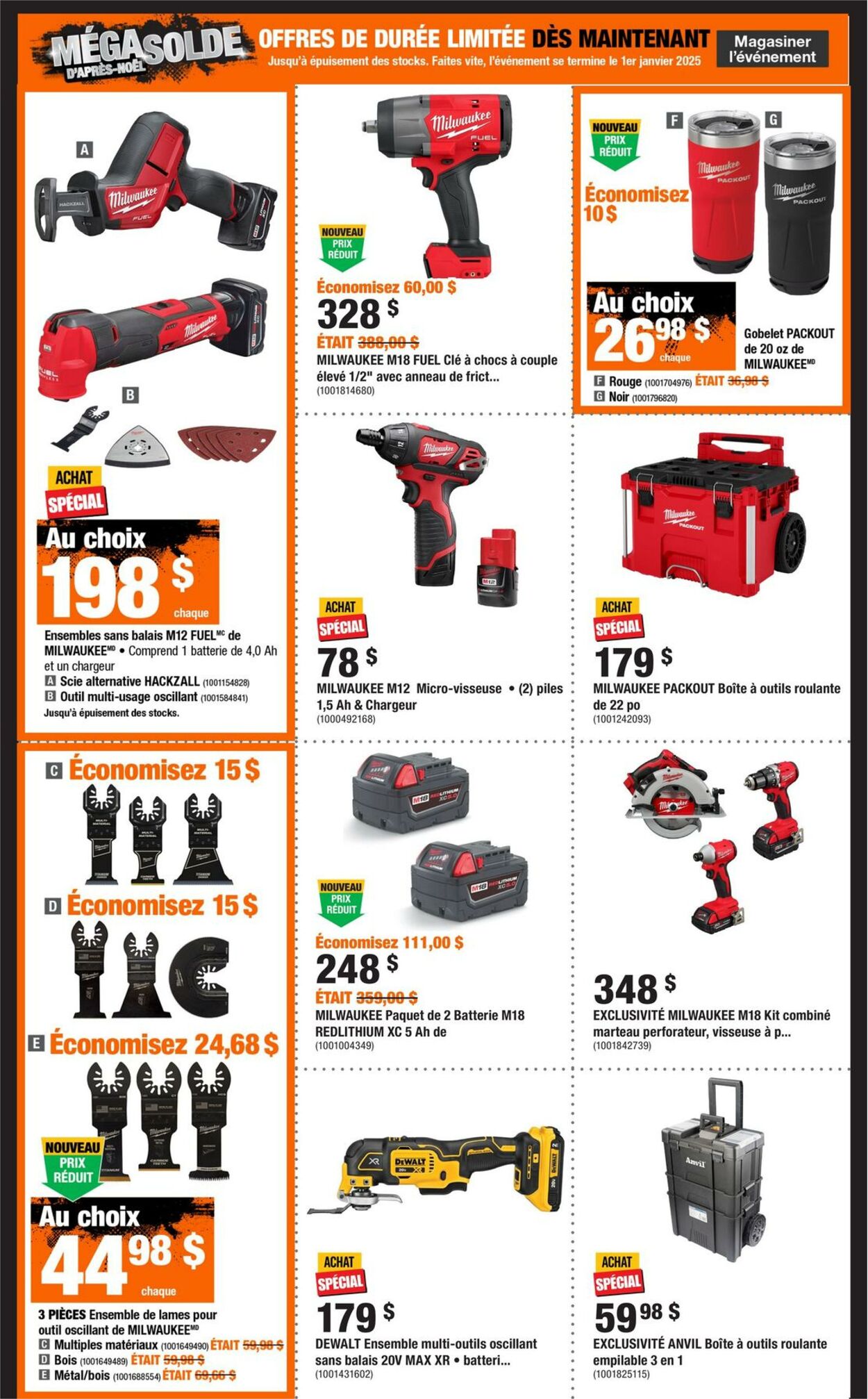 Circulaire Home Depot 19.12.2024 - 25.12.2024