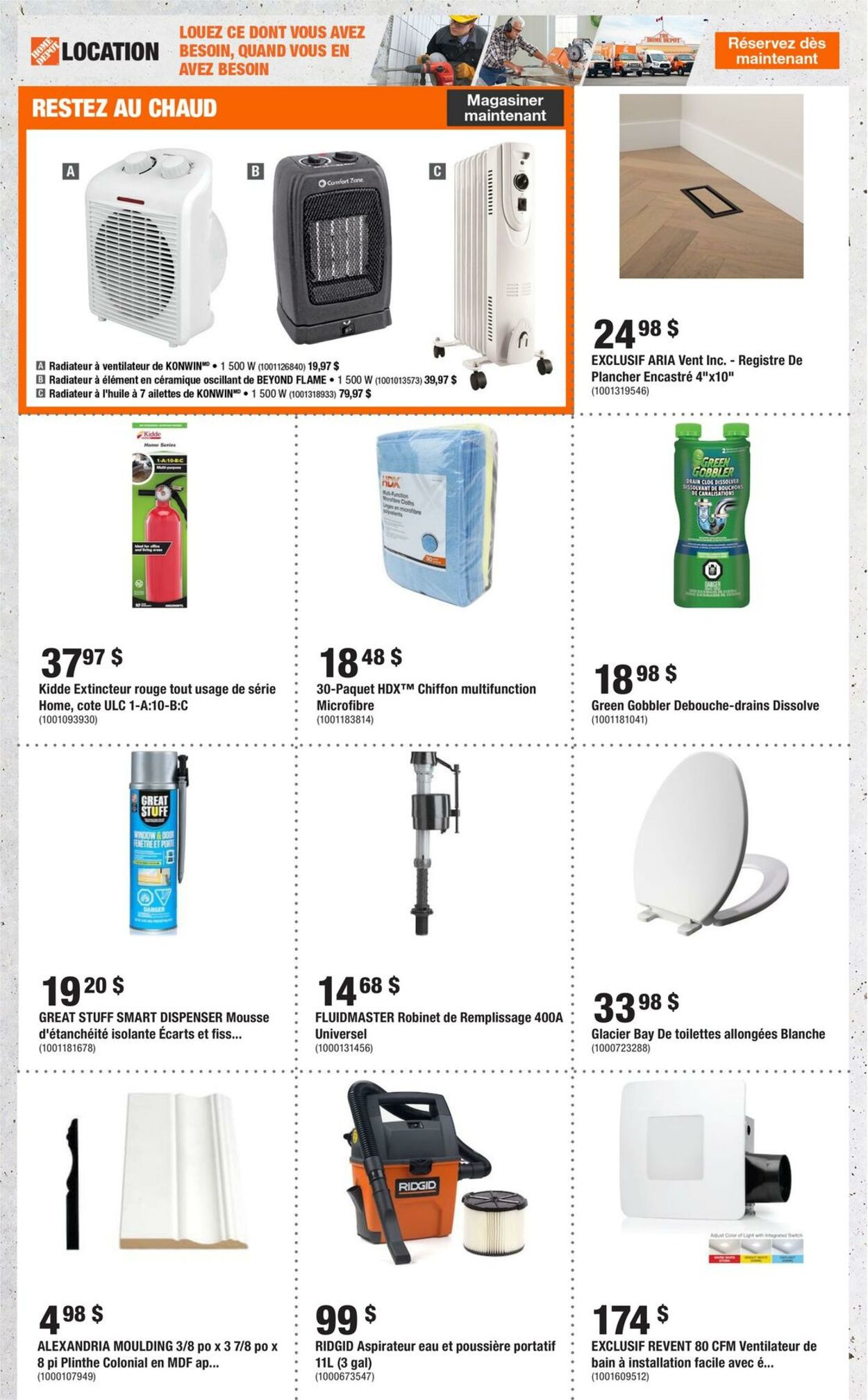 Circulaire Home Depot 25.01.2024 - 31.01.2024