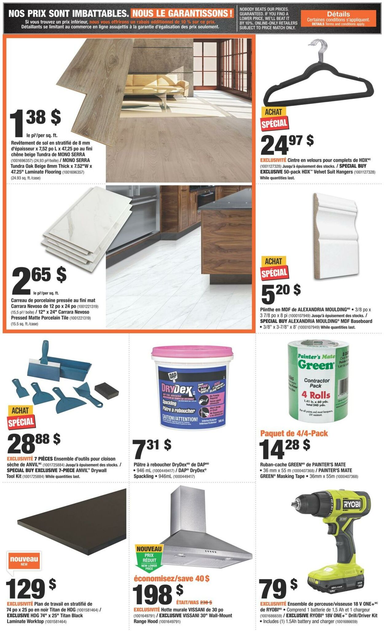 Circulaire Home Depot 26.01.2023 - 01.02.2023