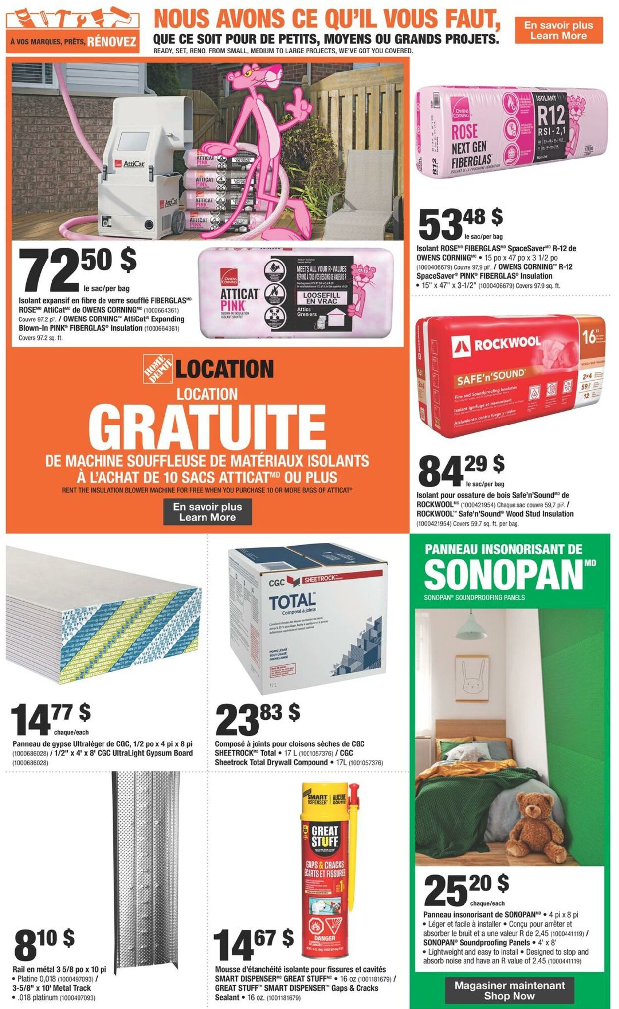 Circulaire Home Depot 26.01.2023 - 01.02.2023