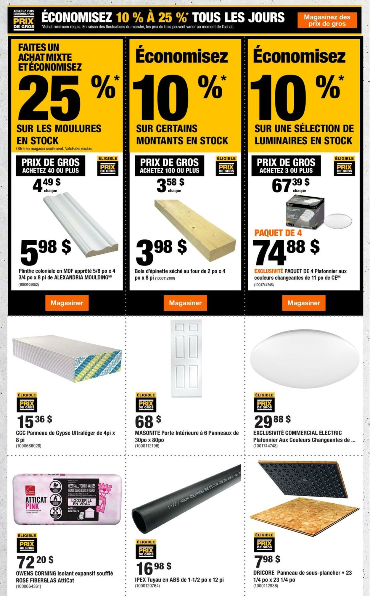 Circulaire Home Depot 30.01.2025 - 05.02.2025