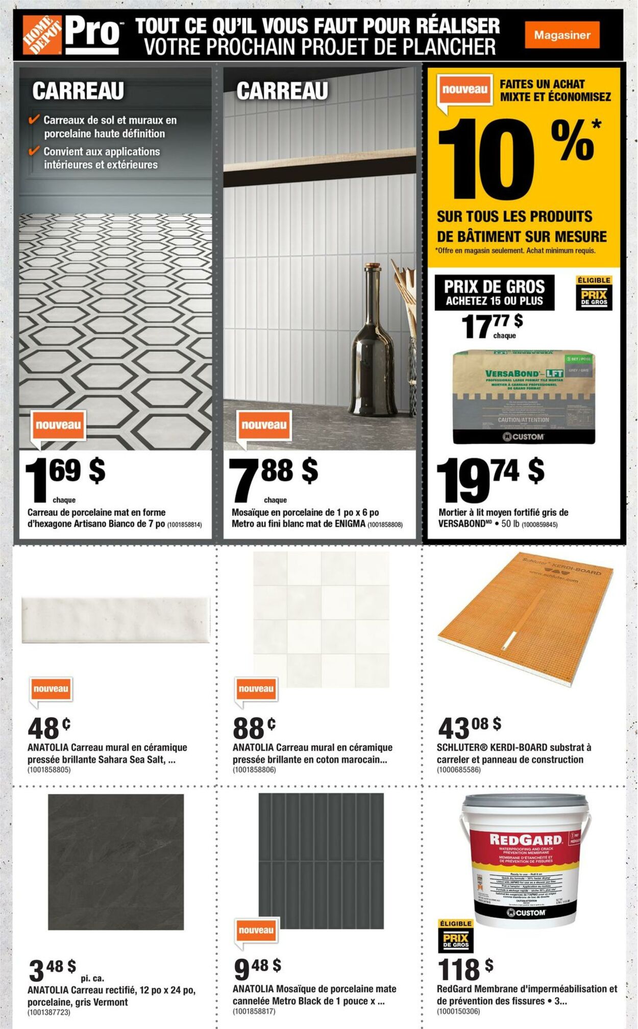 Circulaire Home Depot 30.01.2025 - 05.02.2025