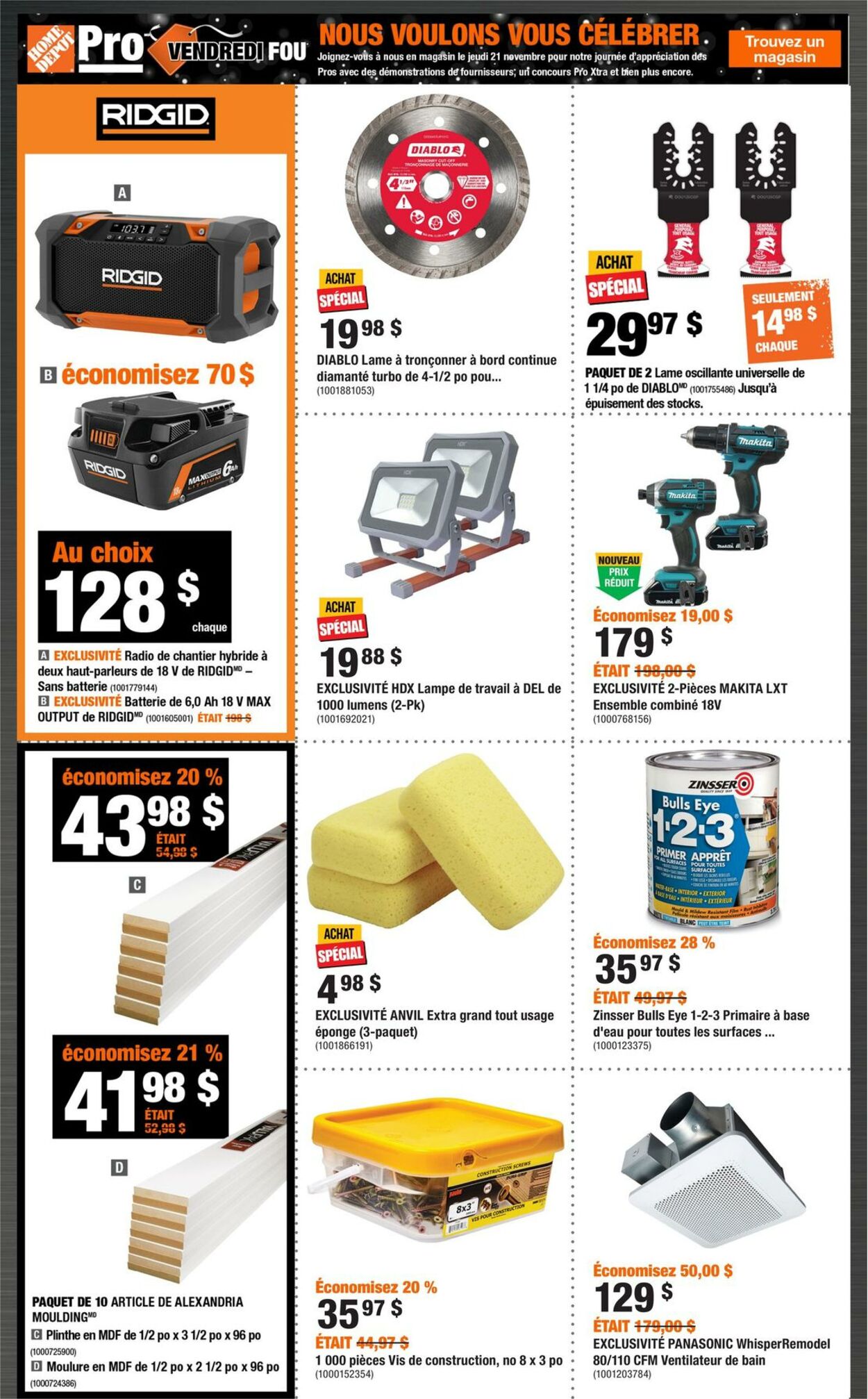 Circulaire Home Depot 14.11.2024 - 20.11.2024