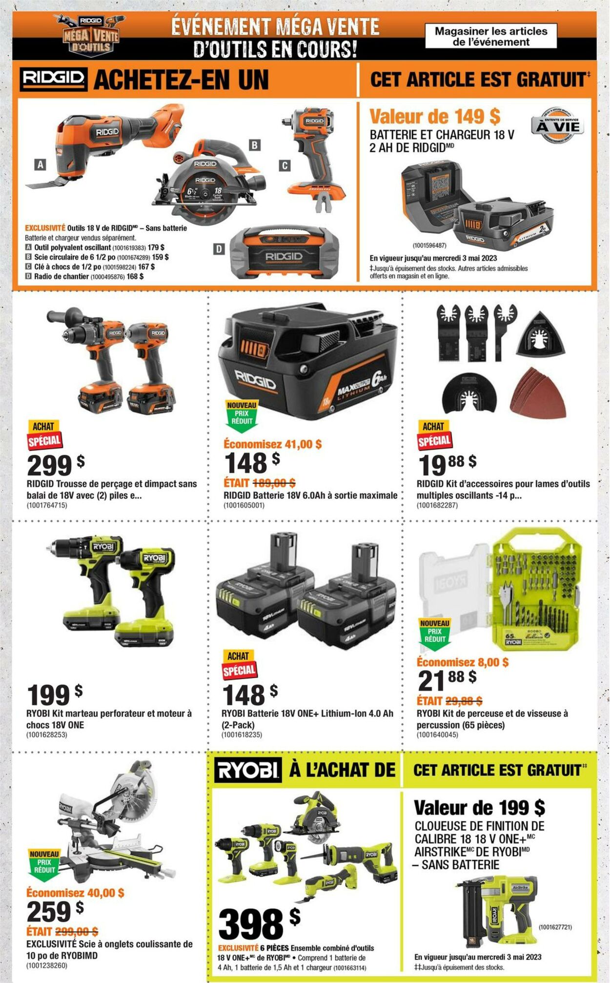 Circulaire Home Depot 23.03.2023 - 29.03.2023