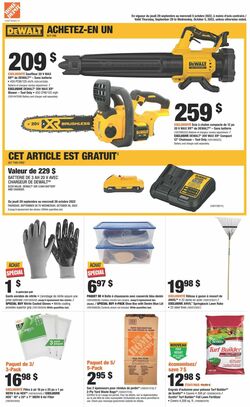 Circulaire Home Depot 29.09.2022-05.10.2022