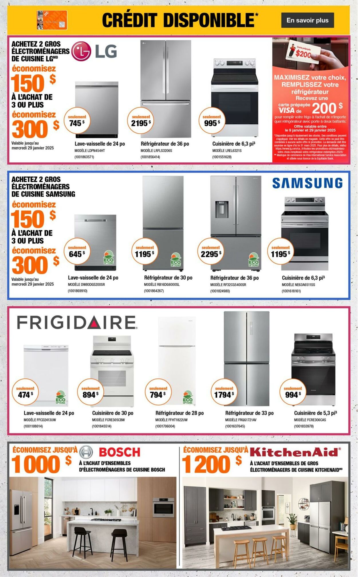 Circulaire Home Depot 16.01.2025 - 22.01.2025