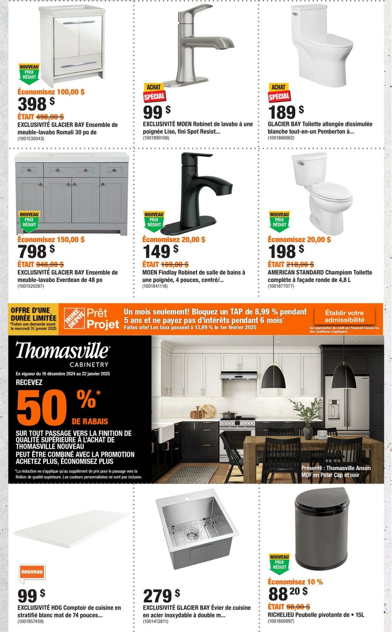 Circulaire Home Depot 16.01.2025 - 22.01.2025