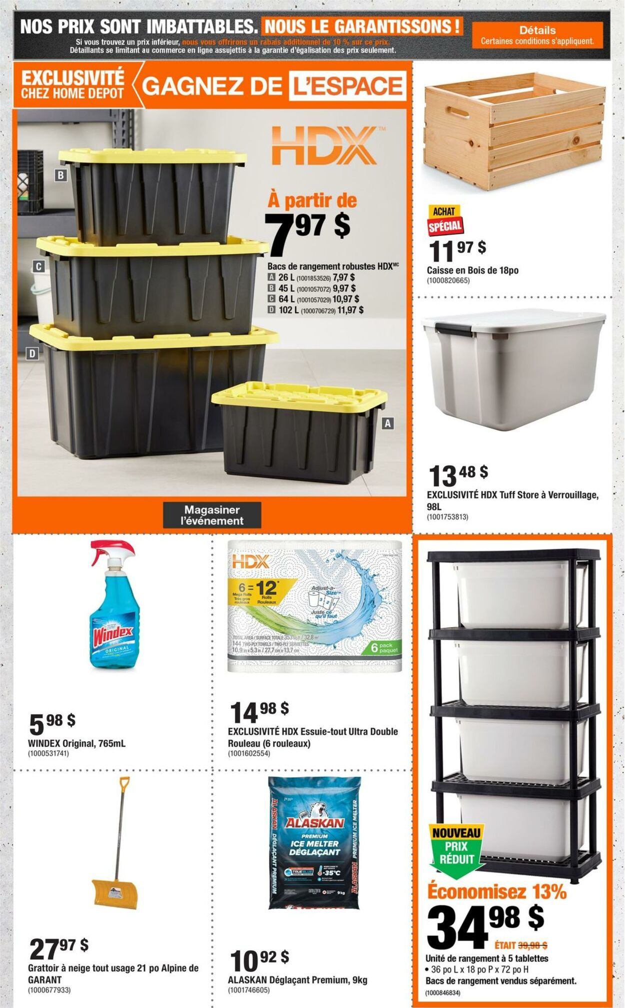 Circulaire Home Depot 16.01.2025 - 22.01.2025