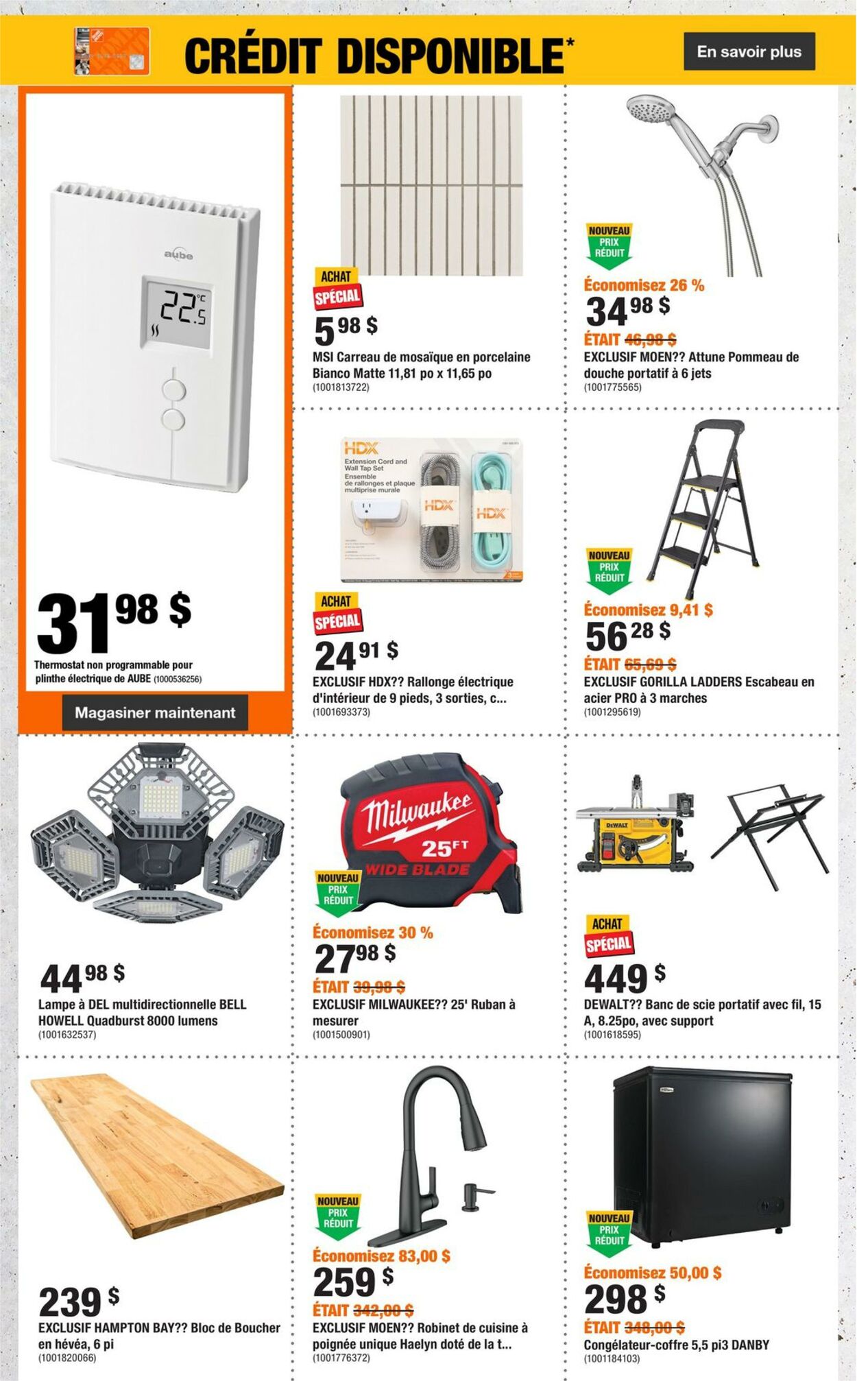 Circulaire Home Depot 01.02.2024 - 07.02.2024