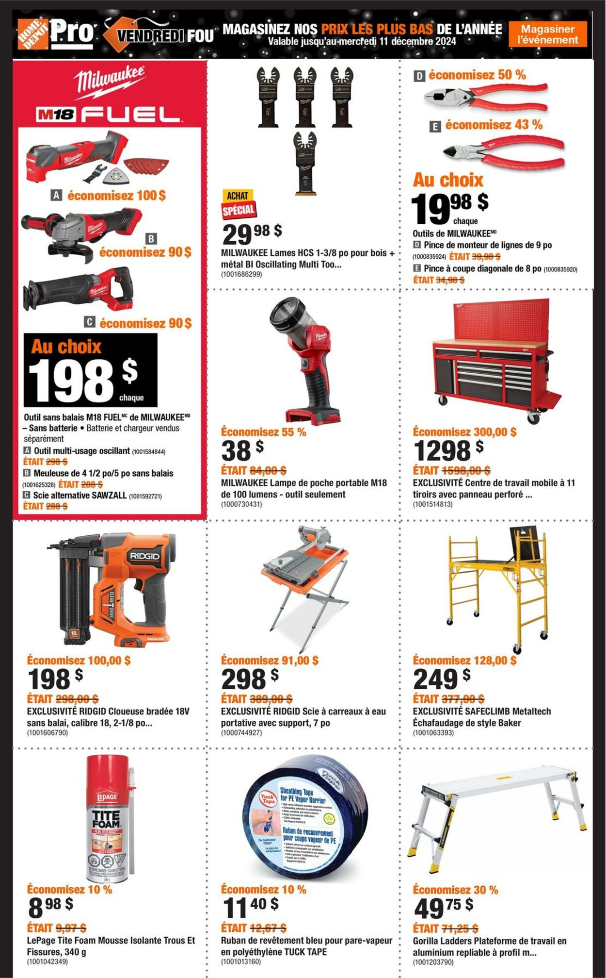 Circulaire Home Depot 21.11.2024 - 27.11.2024