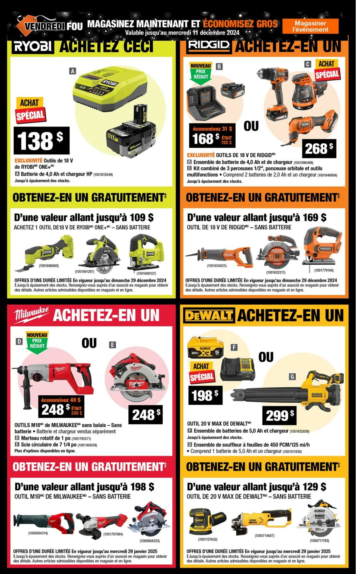 Circulaire Home Depot 21.11.2024 - 27.11.2024