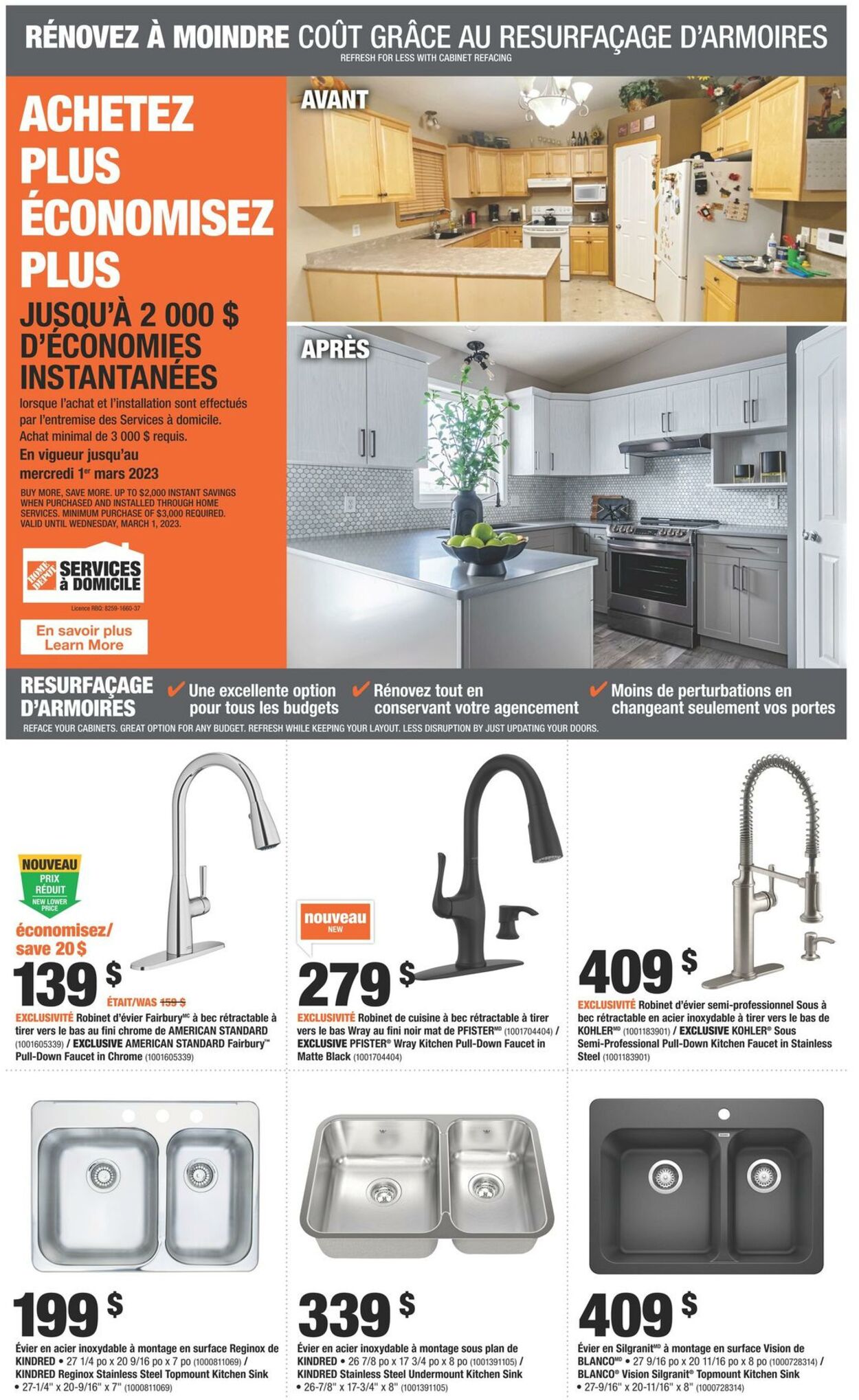 Circulaire Home Depot 23.02.2023 - 01.03.2023