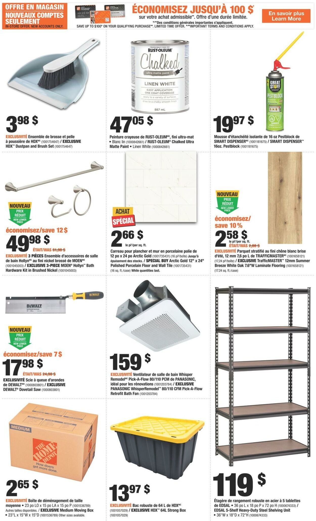 Circulaire Home Depot 23.02.2023 - 01.03.2023