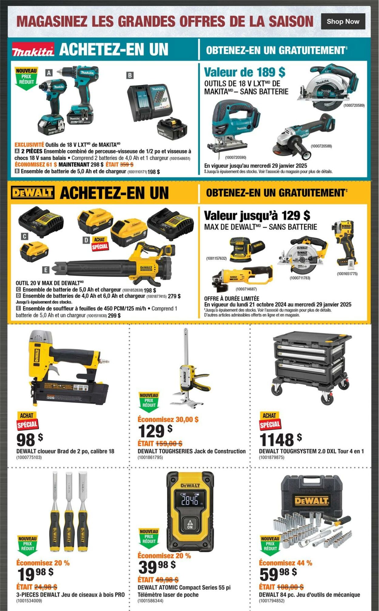 Circulaire Home Depot 24.10.2024 - 30.10.2024