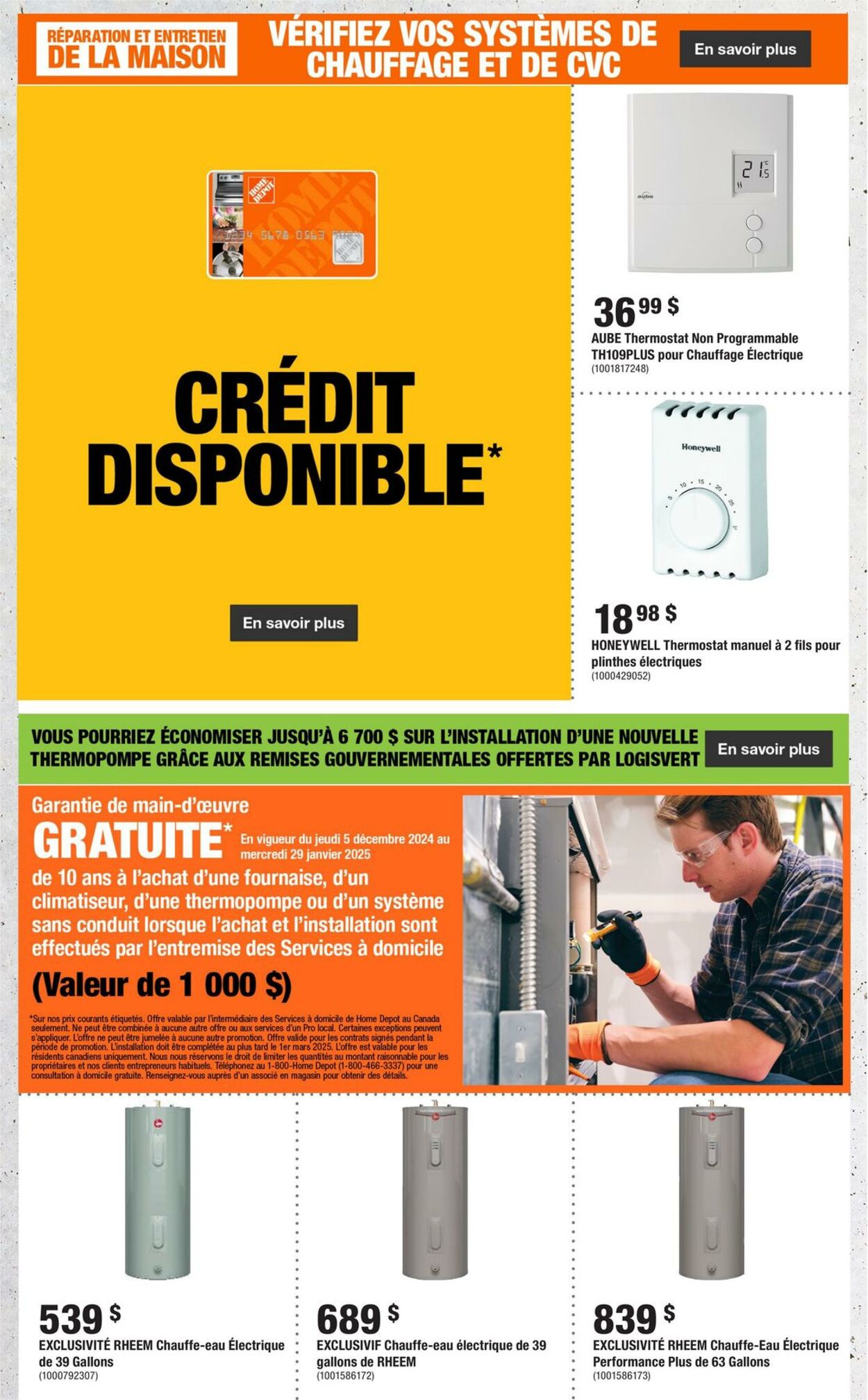 Circulaire Home Depot 23.01.2025 - 29.01.2025