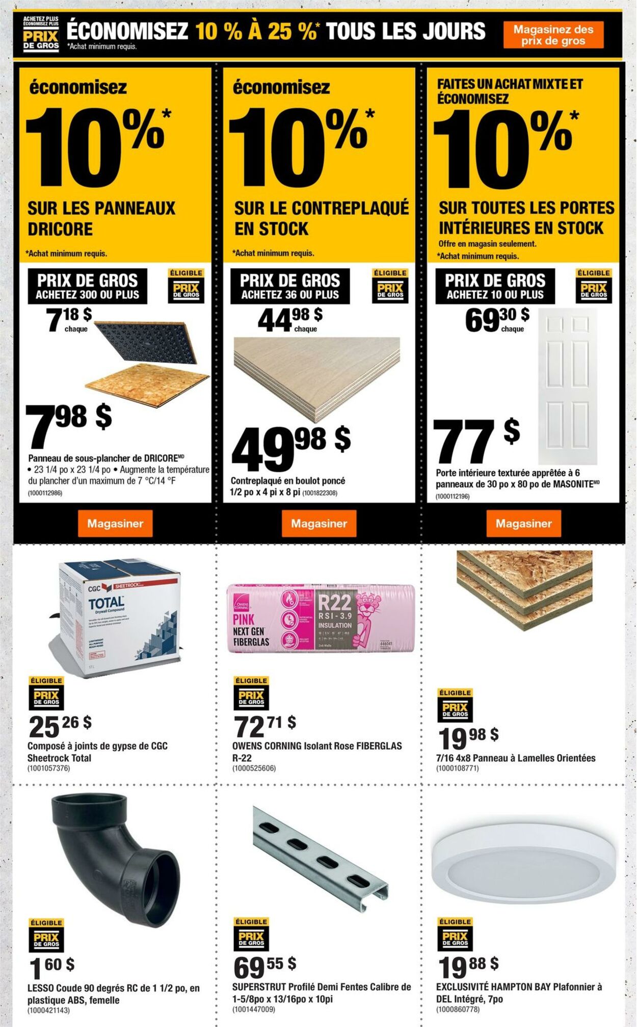 Circulaire Home Depot 23.01.2025 - 29.01.2025