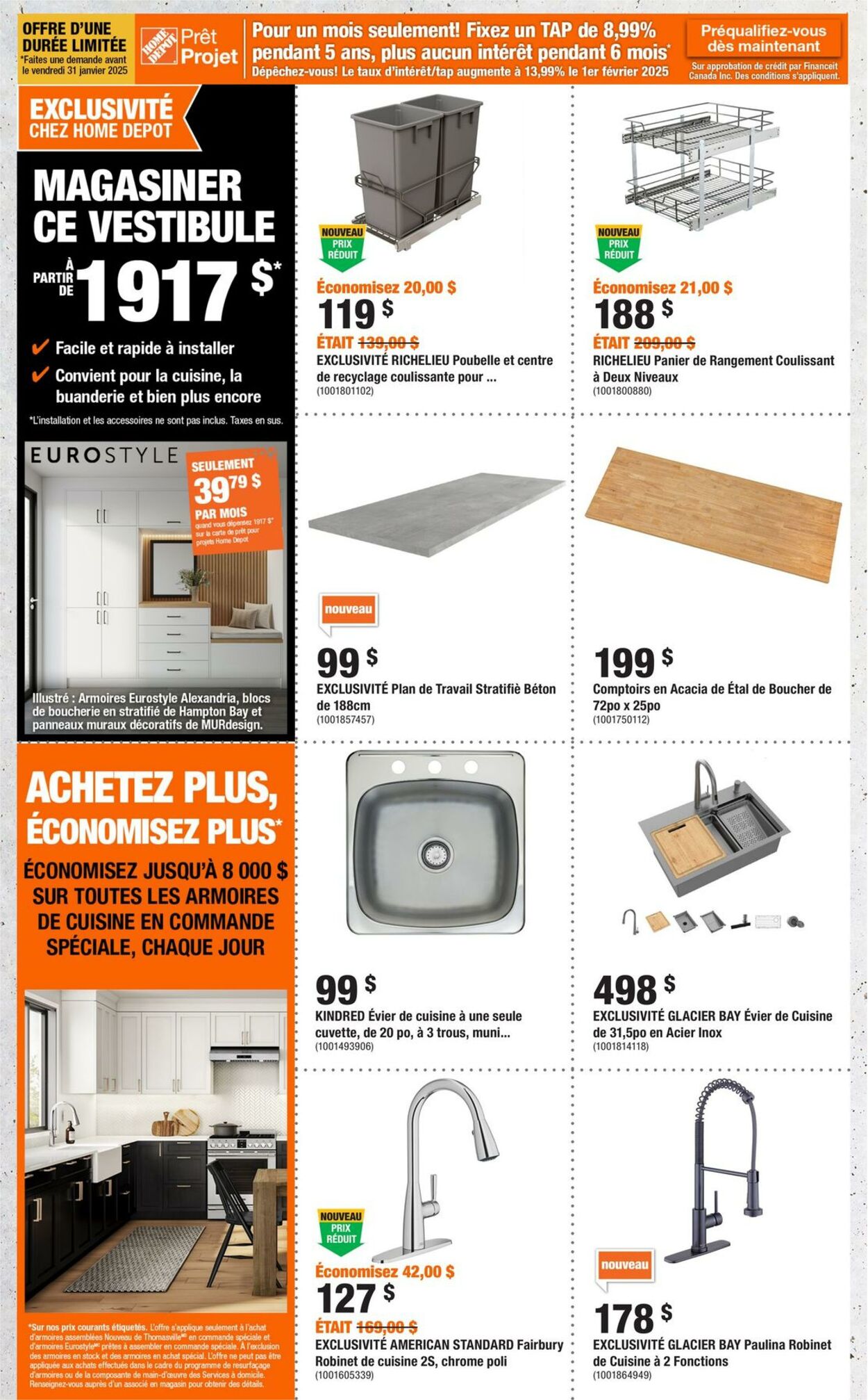 Circulaire Home Depot 23.01.2025 - 29.01.2025