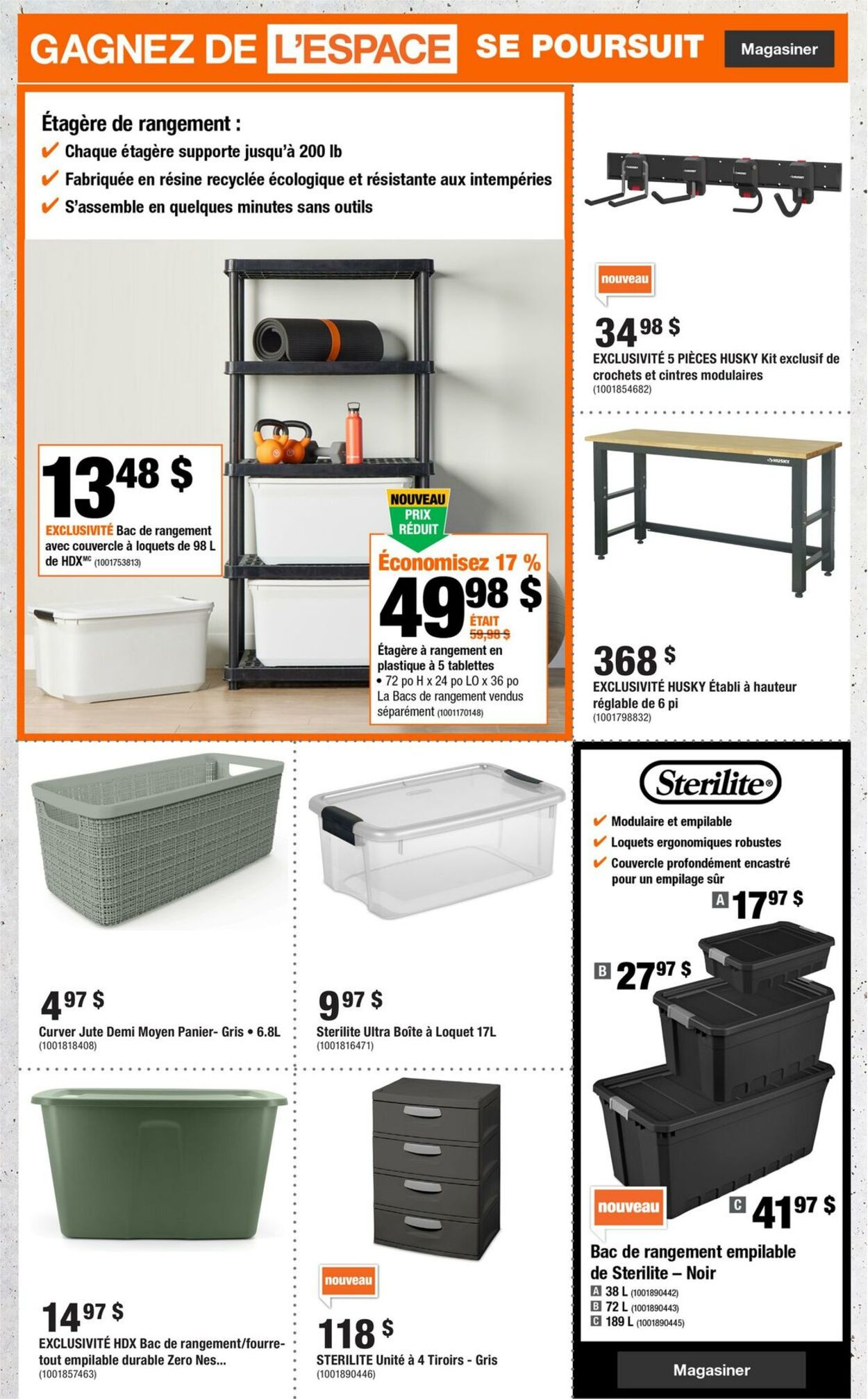 Circulaire Home Depot 23.01.2025 - 29.01.2025