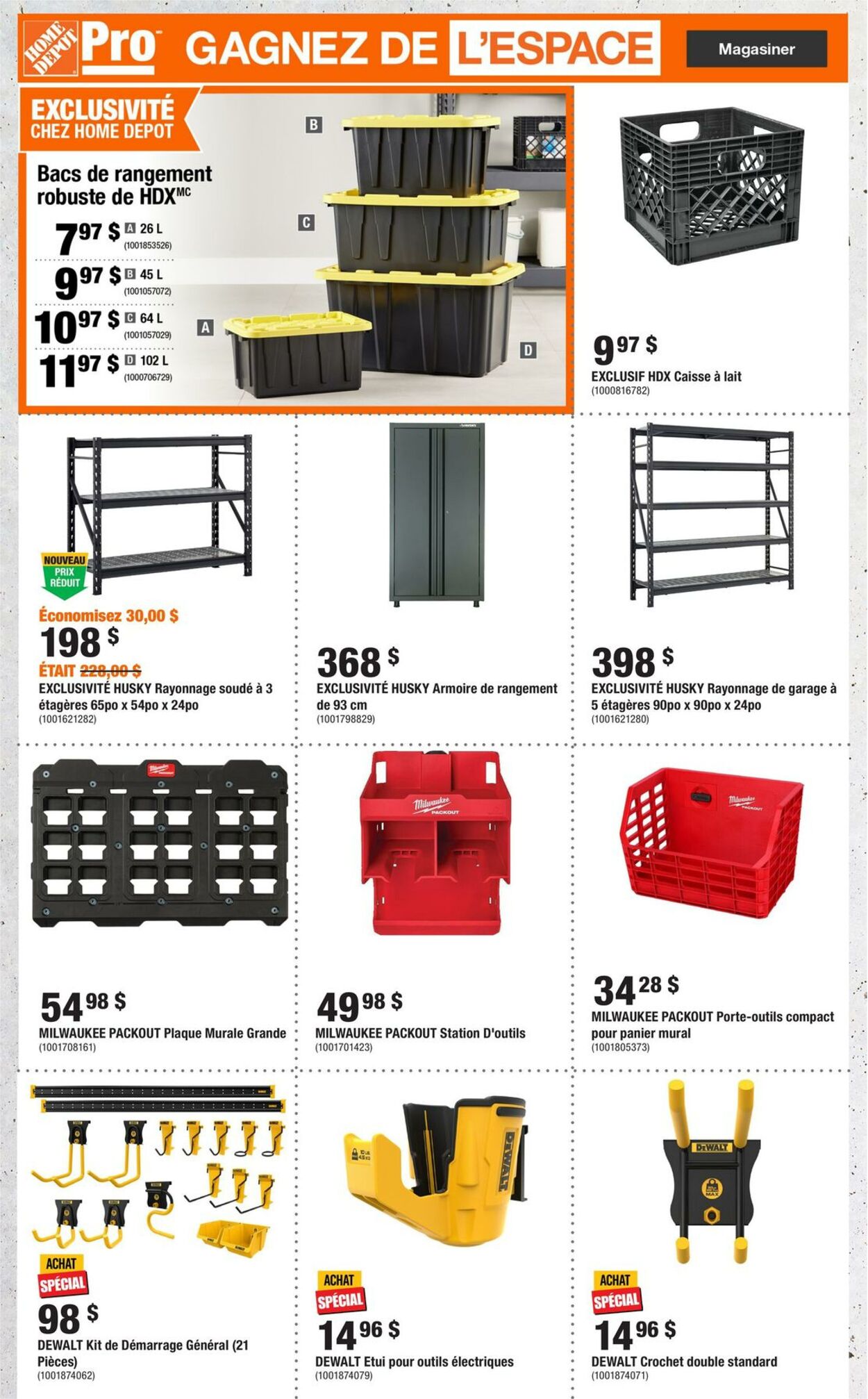 Circulaire Home Depot 23.01.2025 - 29.01.2025