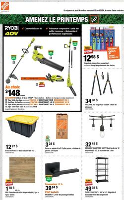 Circulaire Home Depot 28.03.2024 - 03.04.2024