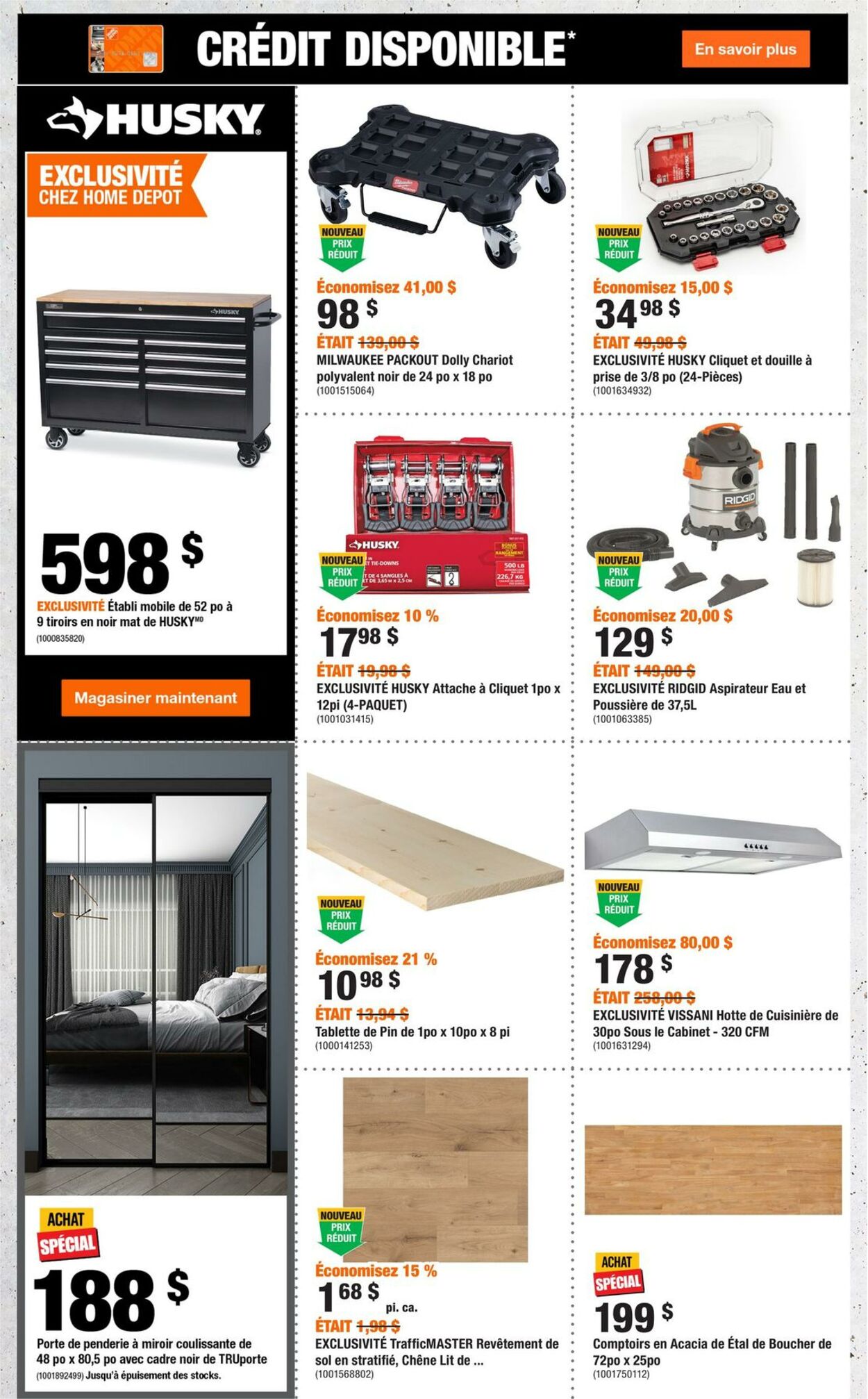 Circulaire Home Depot 31.10.2024 - 06.11.2024