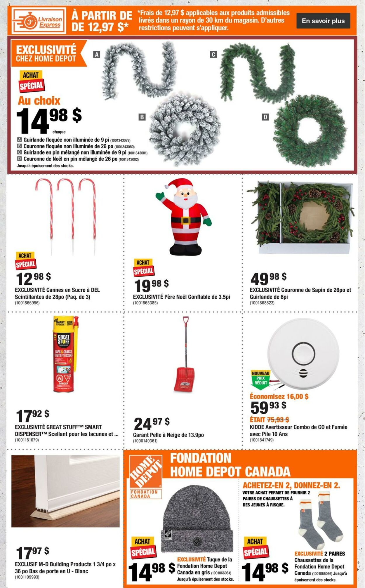 Circulaire Home Depot 31.10.2024 - 06.11.2024