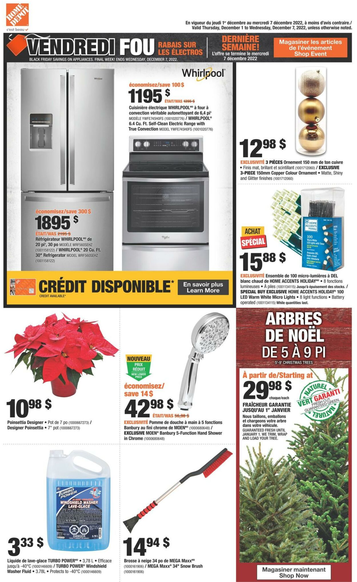 Circulaire Home Depot 01.12.2022 - 07.12.2022