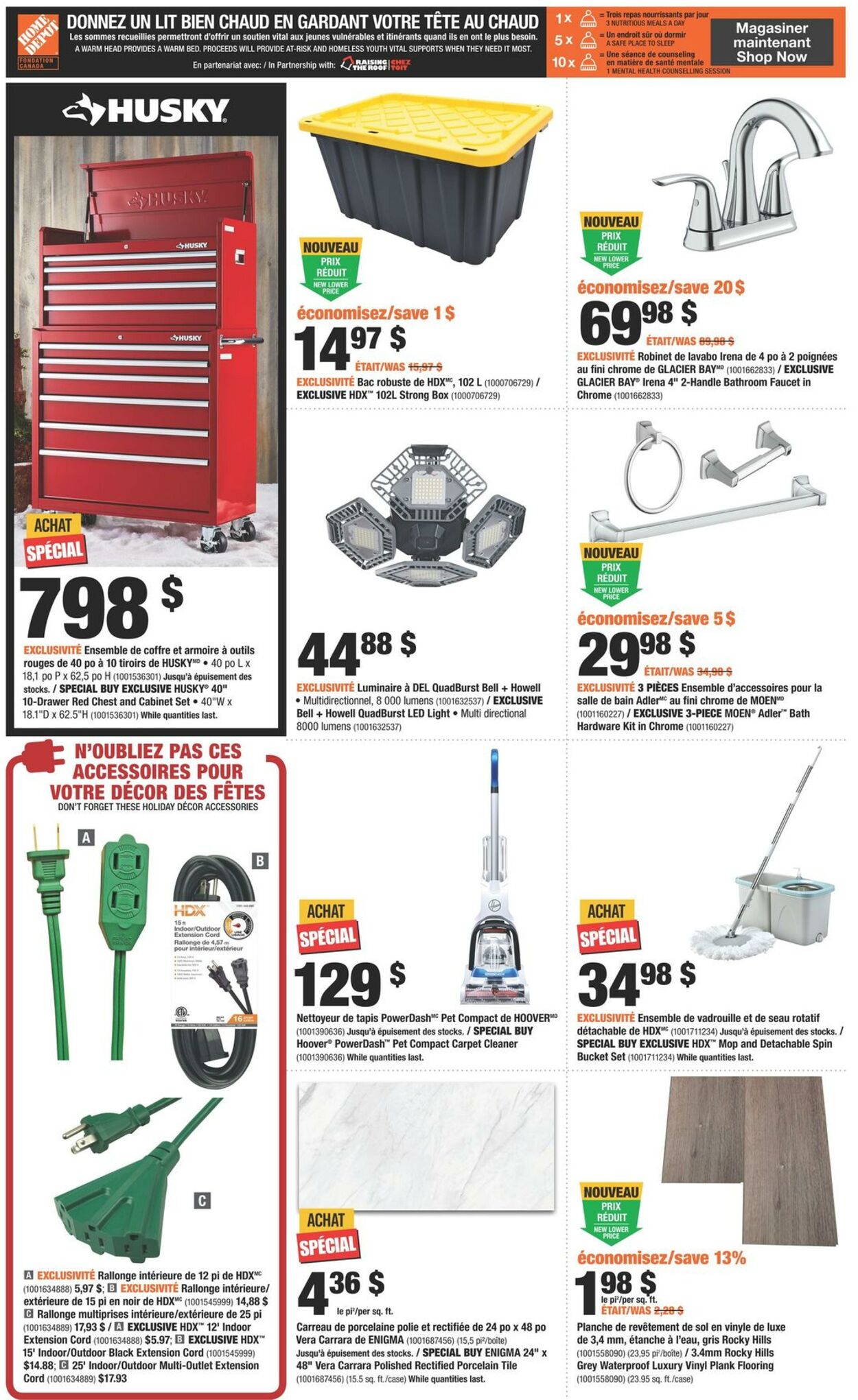 Circulaire Home Depot 01.12.2022 - 07.12.2022
