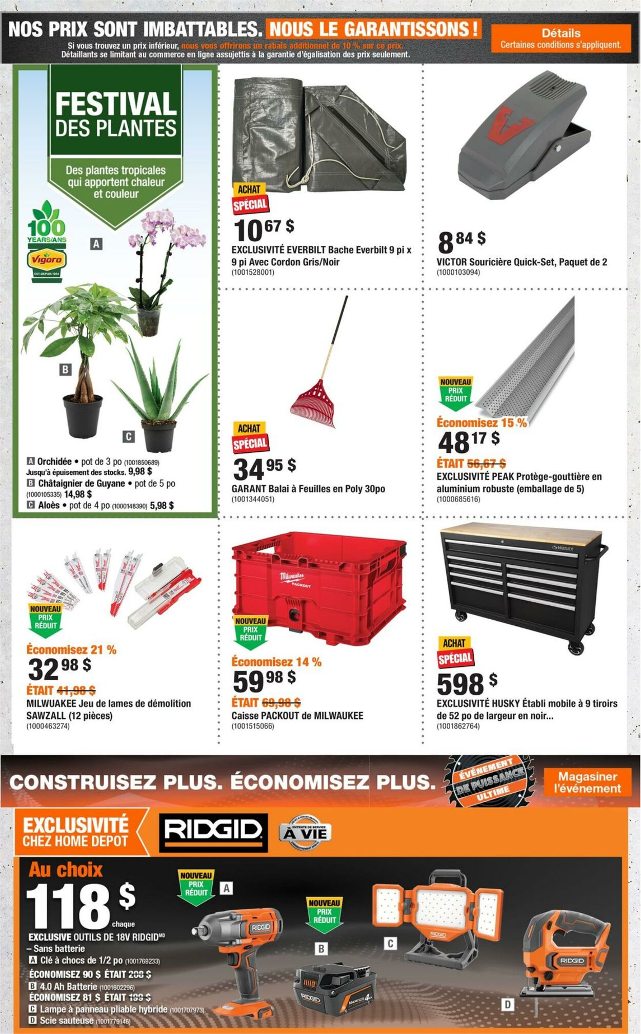 Circulaire Home Depot 05.09.2024 - 11.09.2024