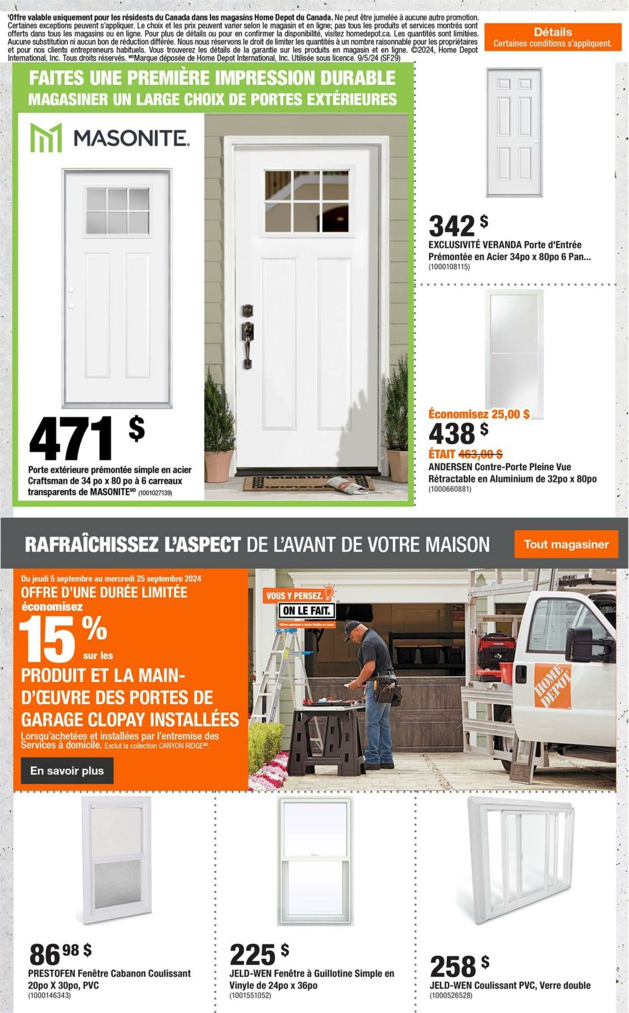 Circulaire Home Depot 05.09.2024 - 11.09.2024