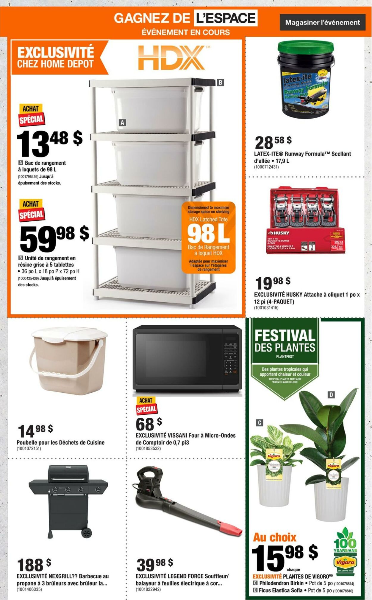 Circulaire Home Depot 08.08.2024 - 14.08.2024