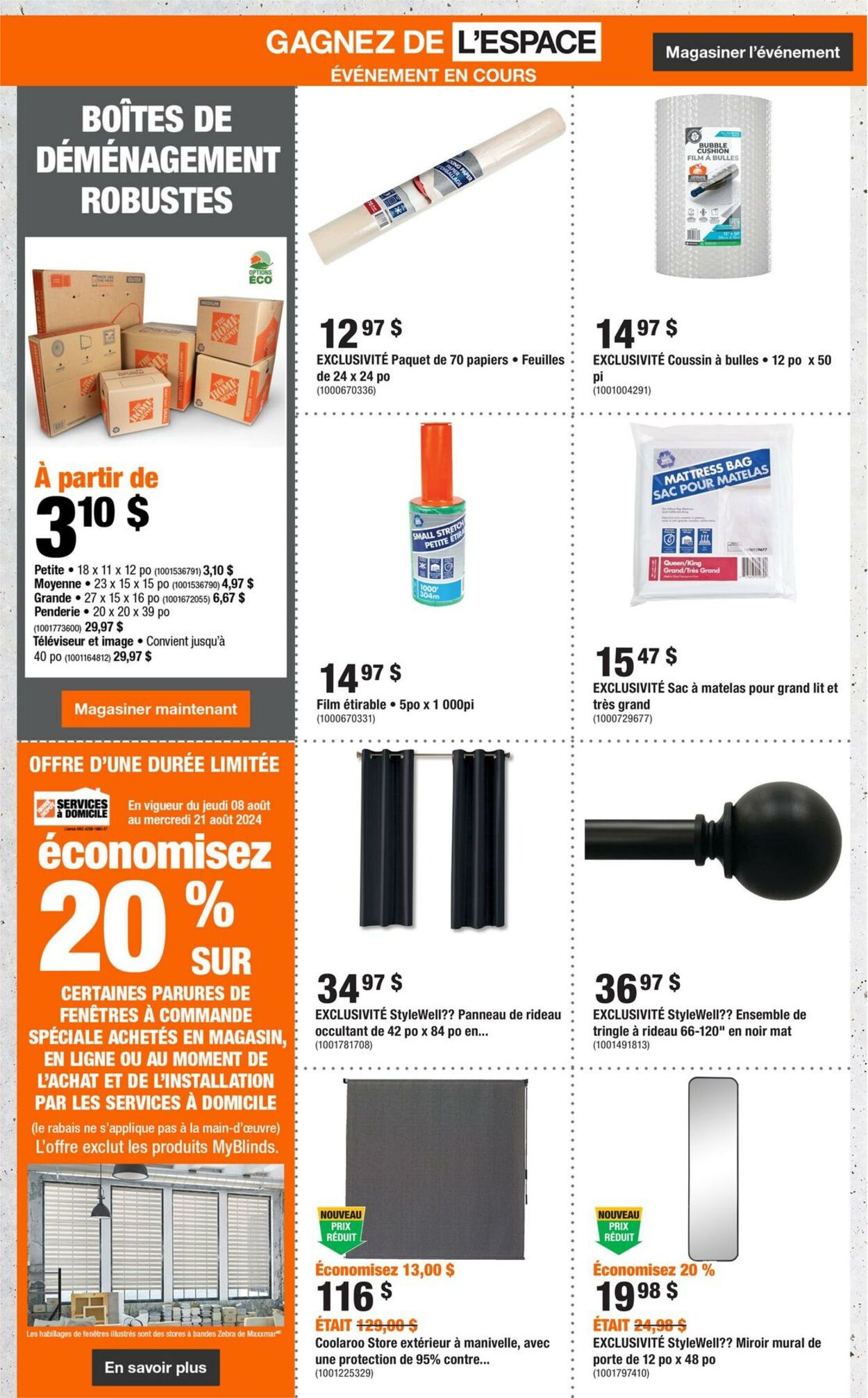 Circulaire Home Depot 08.08.2024 - 14.08.2024