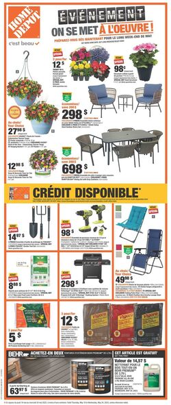 Circulaire Home Depot 18.05.2023 - 31.05.2023