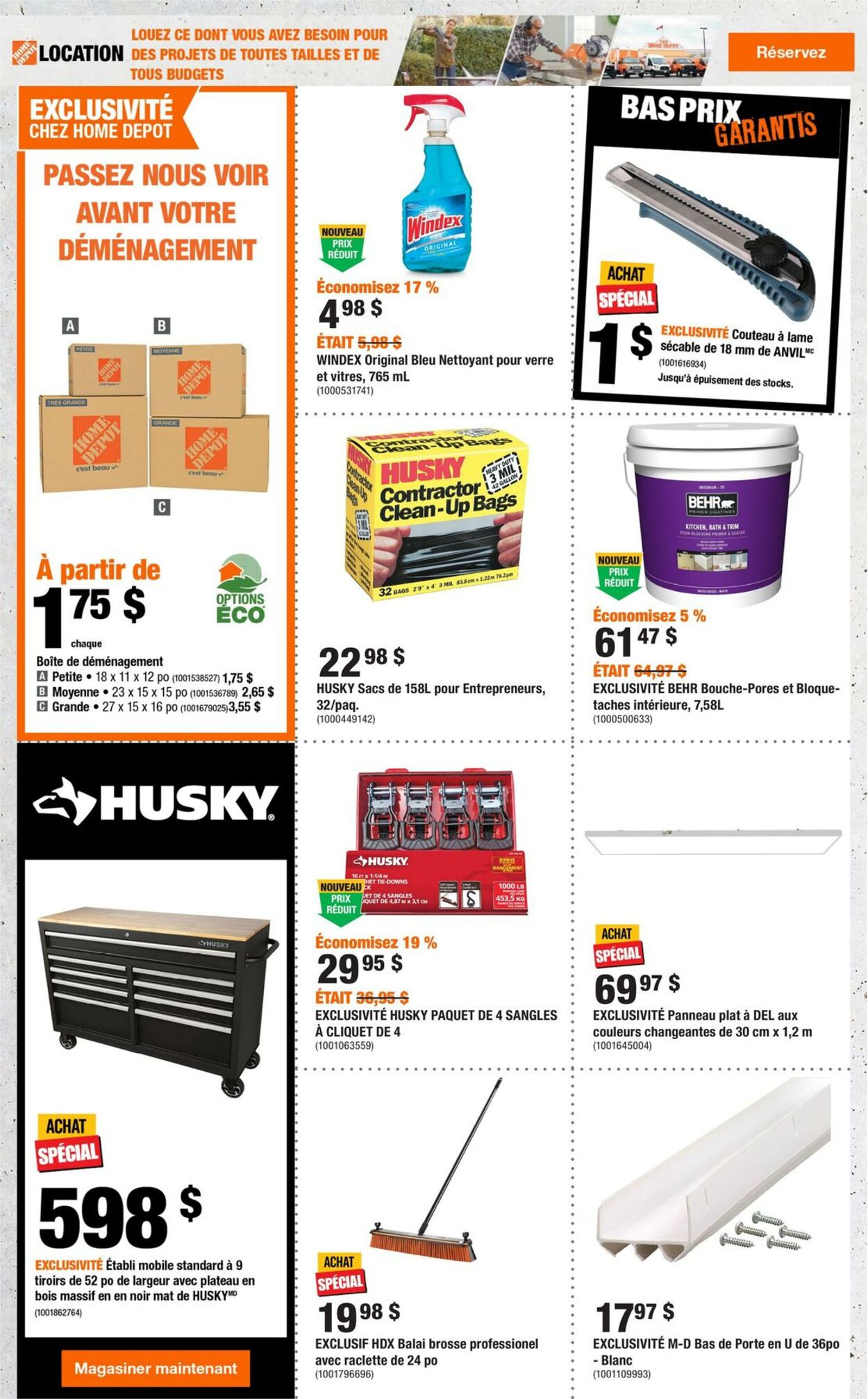 Circulaire Home Depot 19.09.2024 - 25.09.2024