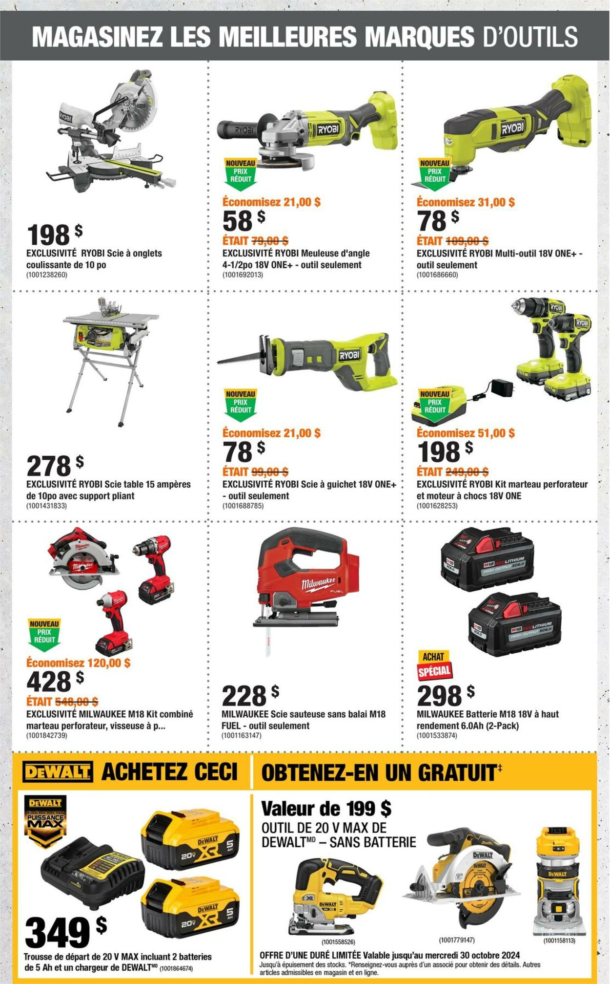 Circulaire Home Depot 19.09.2024 - 25.09.2024