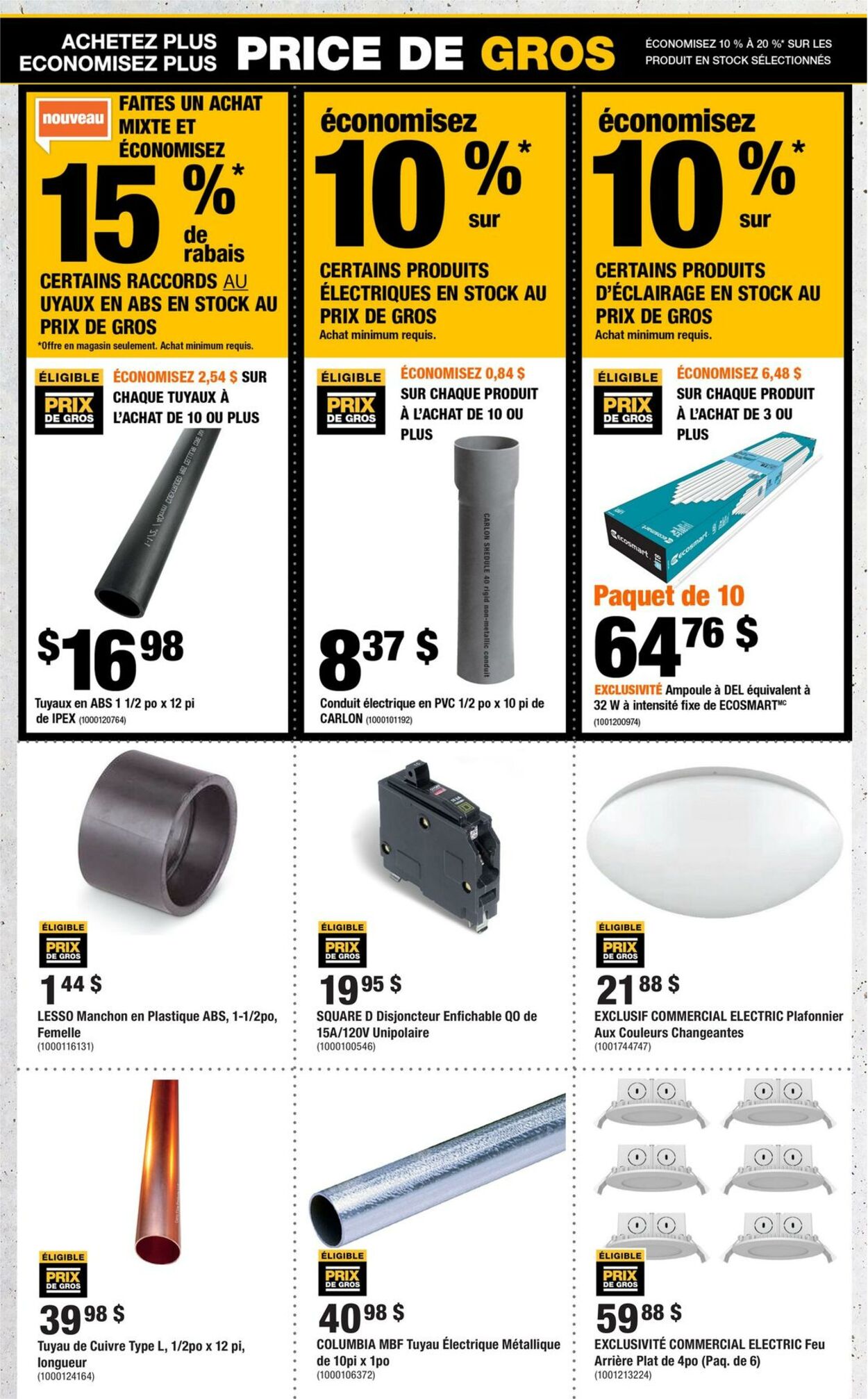 Circulaire Home Depot 19.09.2024 - 25.09.2024