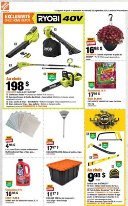 Circulaire Home Depot 17.10.2024 - 23.10.2024