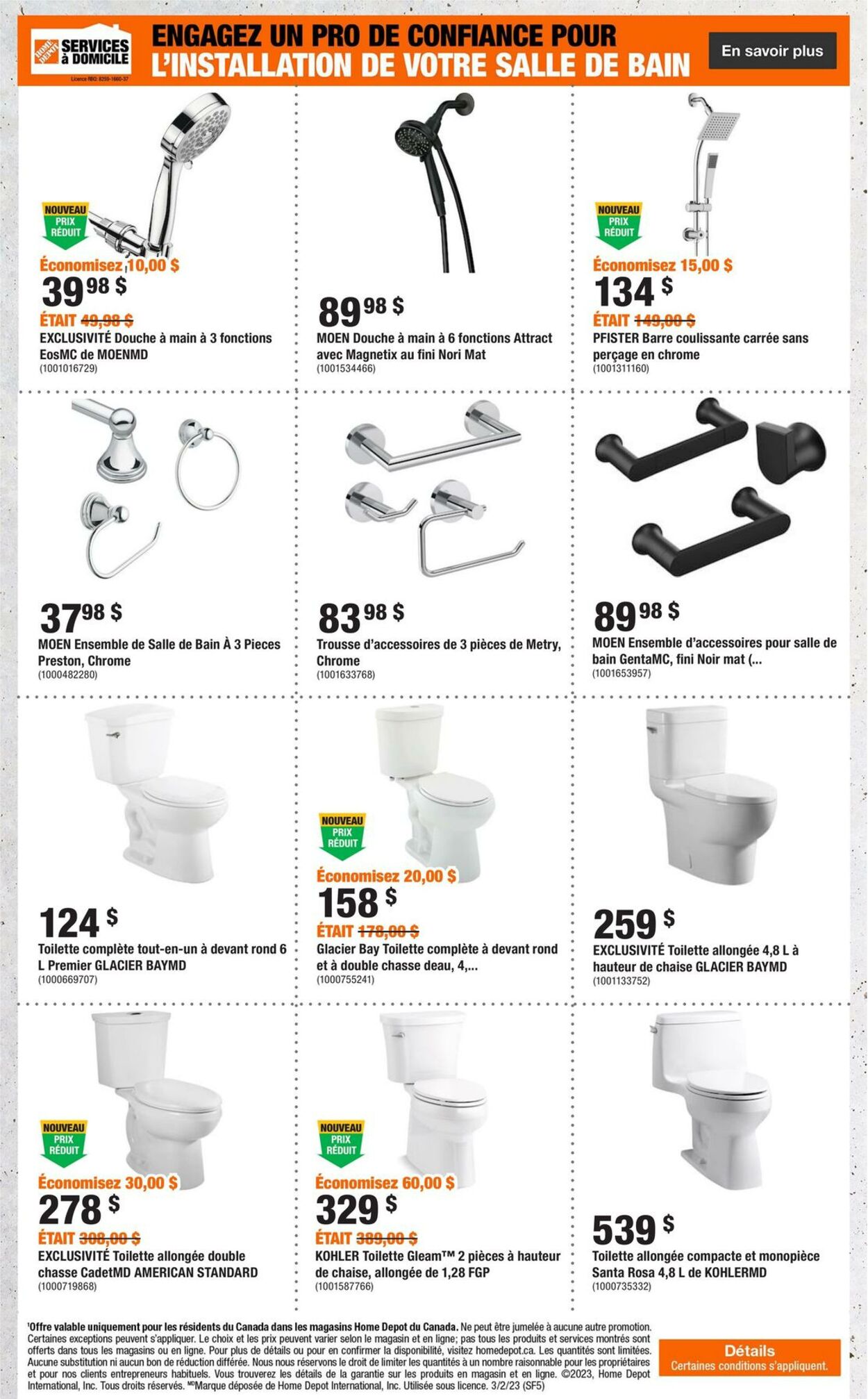 Circulaire Home Depot 02.03.2023 - 08.03.2023