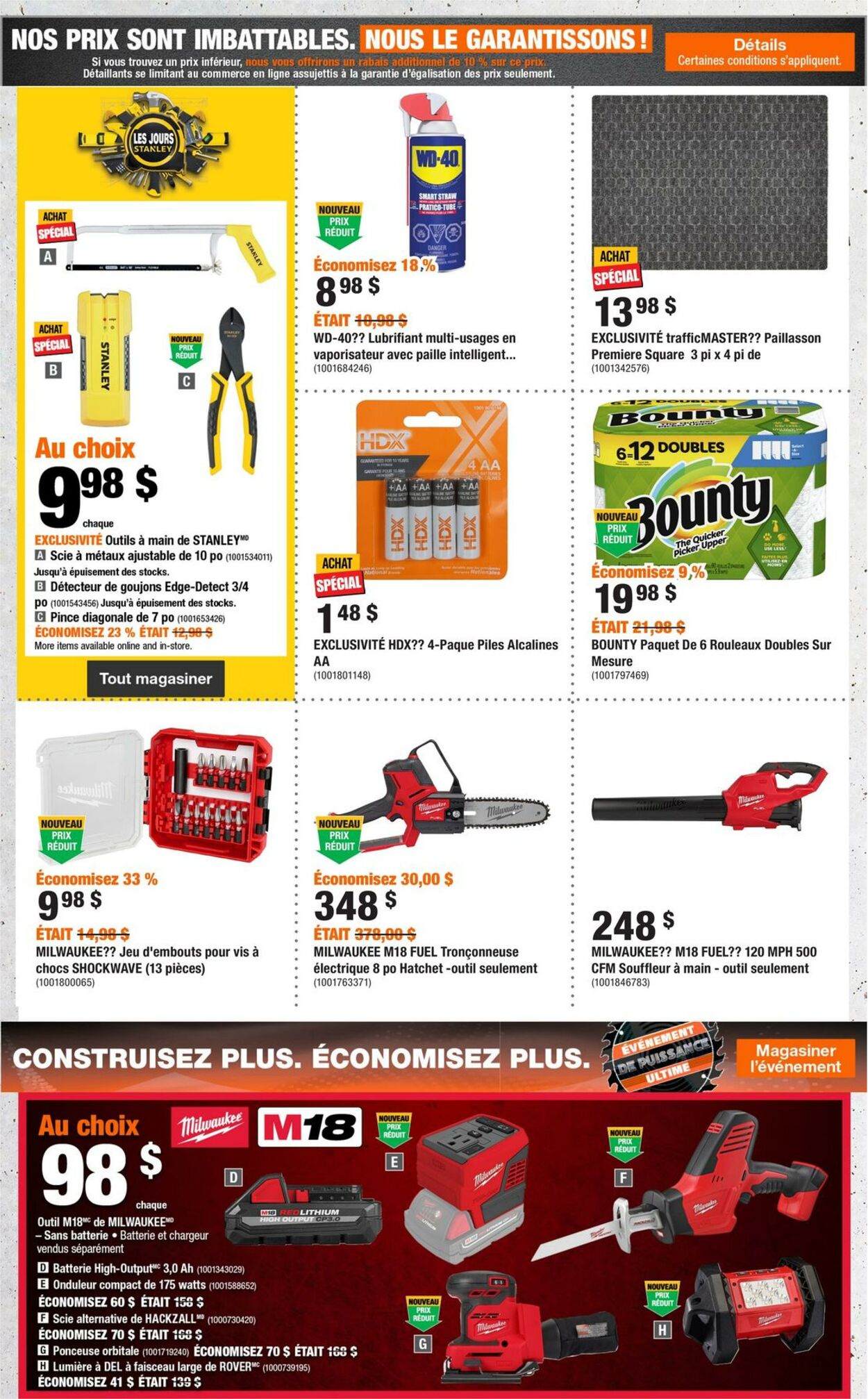 Circulaire Home Depot 29.08.2024 - 04.09.2024