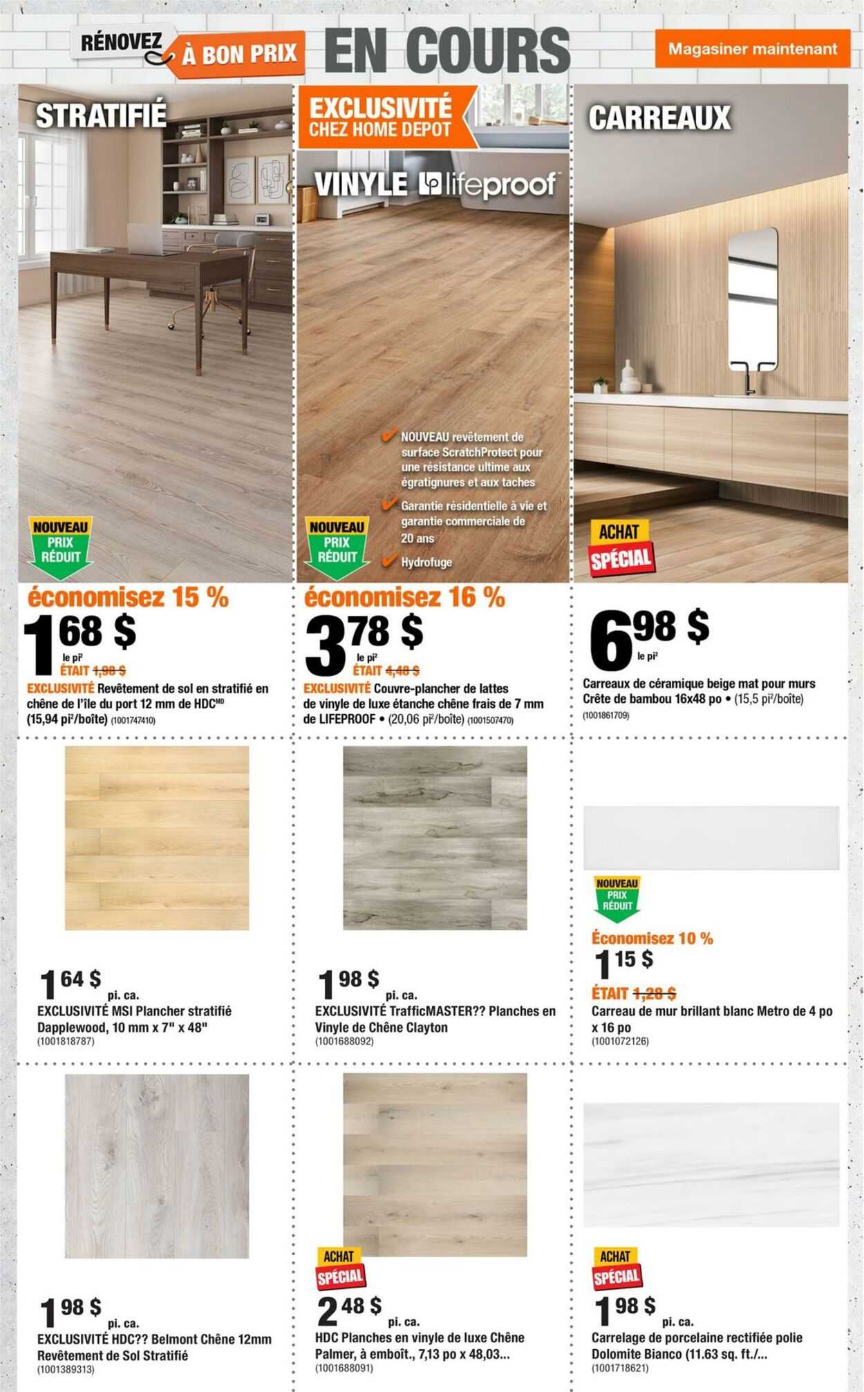 Circulaire Home Depot 29.08.2024 - 04.09.2024