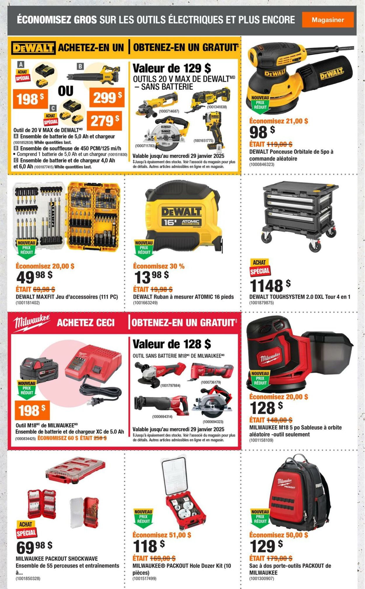 Circulaire Home Depot 02.01.2025 - 08.01.2025