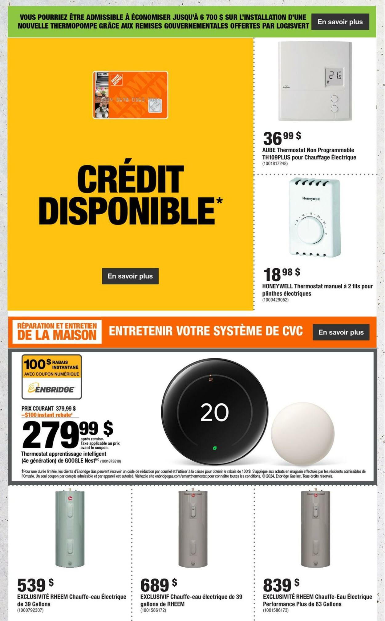 Circulaire Home Depot 02.01.2025 - 08.01.2025