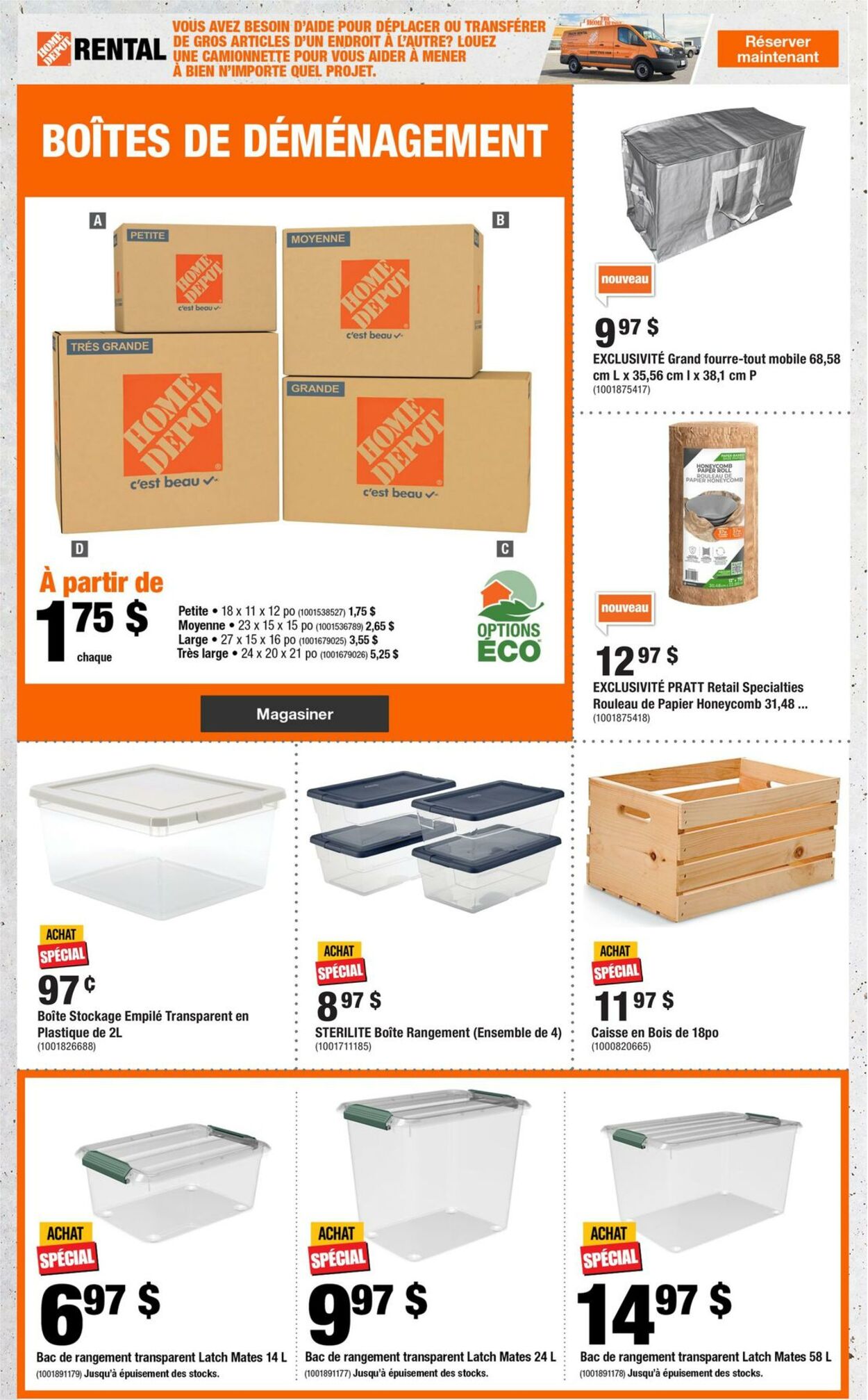 Circulaire Home Depot 02.01.2025 - 08.01.2025