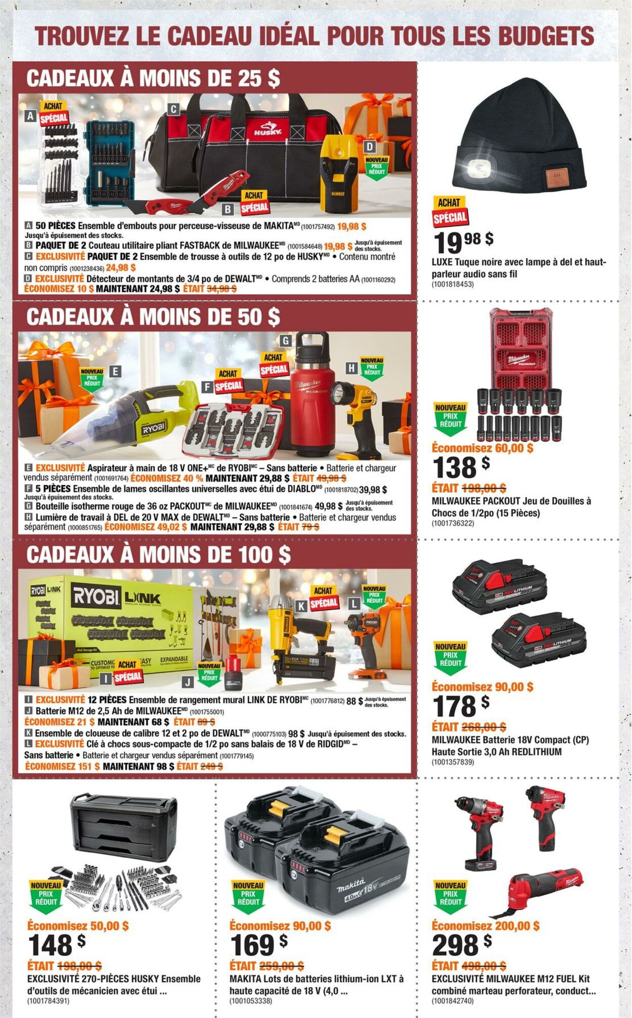 Circulaire Home Depot 31.10.2024 - 25.12.2024