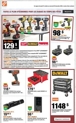 Circulaire Home Depot 29.12.2022 - 01.02.2023