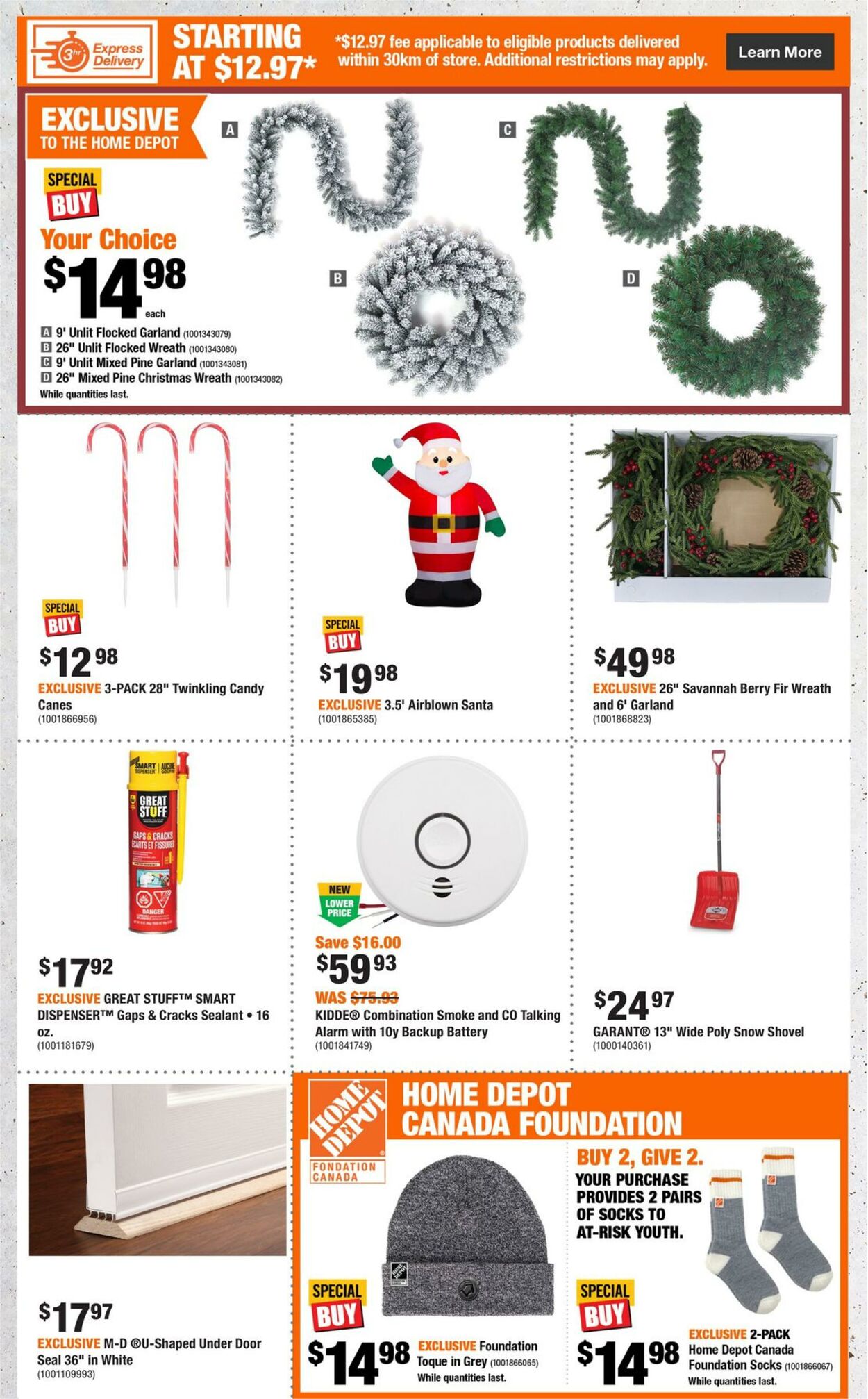 Circulaire Home Depot 31.10.2024 - 06.11.2024