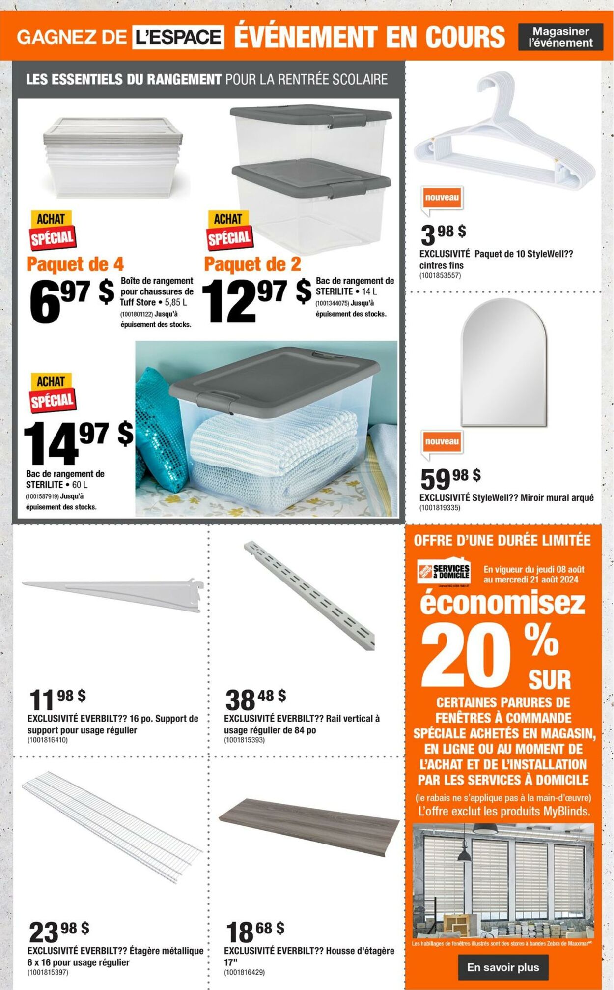 Circulaire Home Depot 15.08.2024 - 21.08.2024