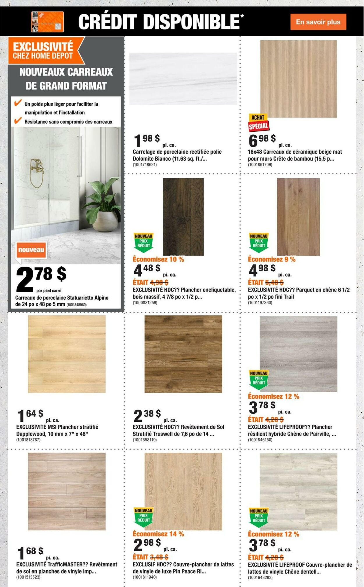 Circulaire Home Depot 15.08.2024 - 21.08.2024