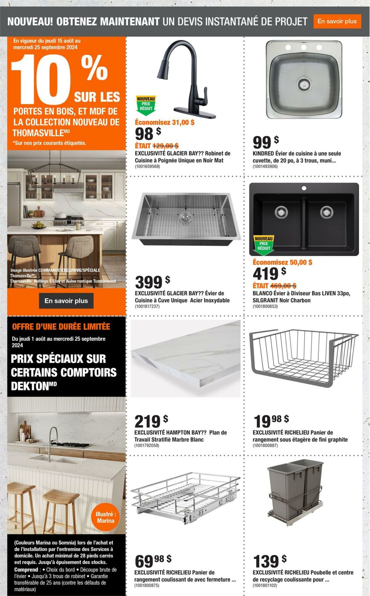 Circulaire Home Depot 15.08.2024 - 21.08.2024