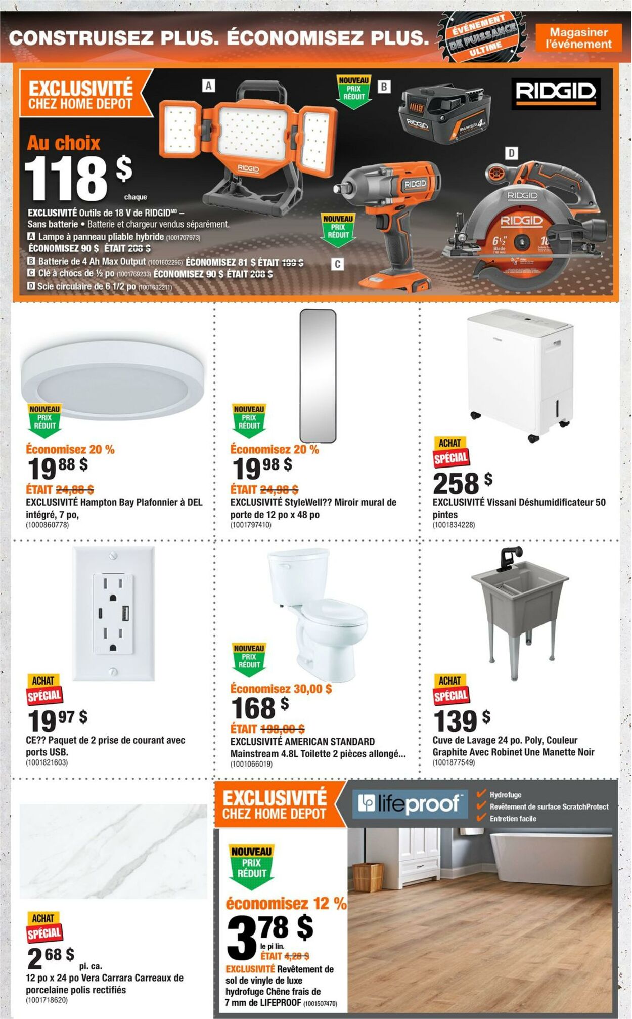 Circulaire Home Depot 15.08.2024 - 21.08.2024